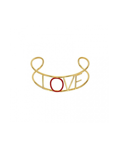 Bracelet "LOVE" en Argent 925/000 doré